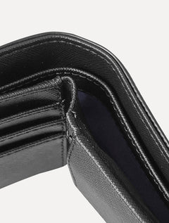 Carteira Lacoste Masculina Classic Medium Folding Preta