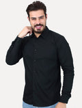 Camisa King & Joe Malha Travel Pack Tech Poliflex Preta