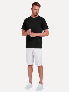 Camiseta Individual Comfort Pima Soft Touch Logo Preta