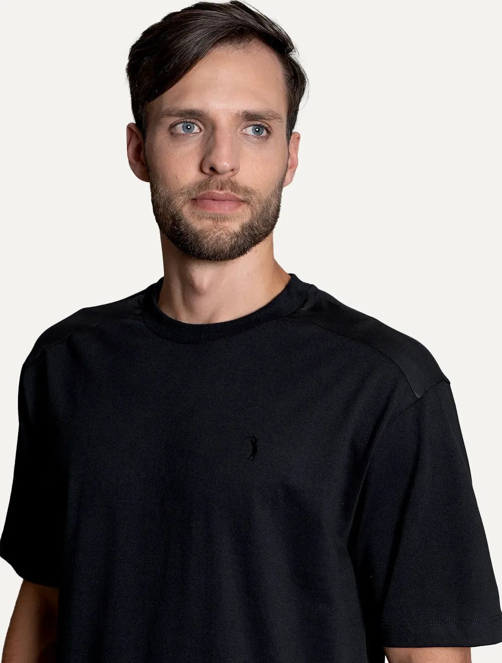 Camiseta Aleatory Masculina Black Icon Preta