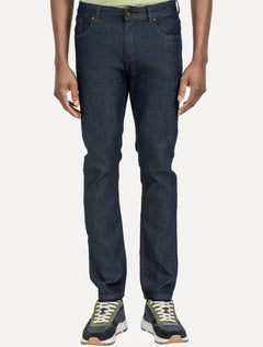 Calça King & Joe Jeans Masculina Slim Smoke Black Azul Marinho