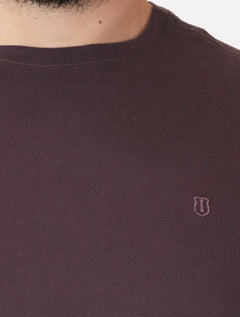 Camiseta Individual Masculina Comfort Logo Roxo