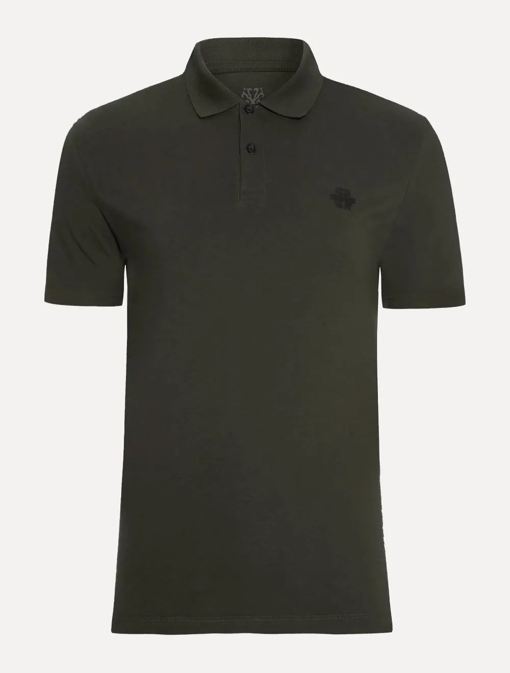Polo John John Masculina Light Transfer Verde Escuro