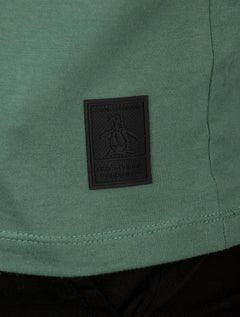 Camiseta Original Penguin Masculina Slim Estampa Silk Verde