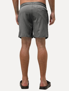 Short Aramis Masculino D'Água Elastico Melange Grafite Mescla