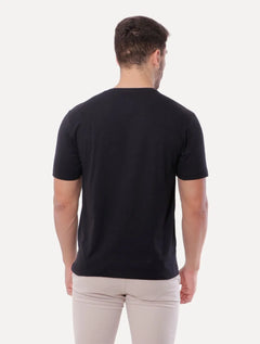 Camiseta Von der Volke Masculina Origineel Lion Space Preta