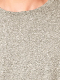 Camiseta Reserva Masculina Slim Malha Pêssego Areia Mescla