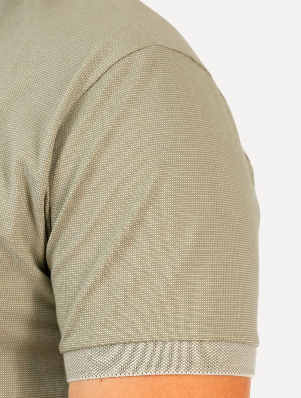 Polo Aramis Masculina Piquet Maquinetada Vegas Verde Sálvia