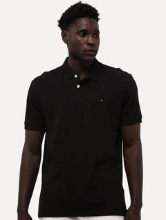 Polo Aramis Masculina Piquet Lisa Light Icon Preta