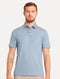 Polo Aramis Masculina Regular Basic Piquet Azul Médio