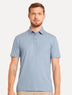 Polo Aramis Masculina Regular Basic Piquet Azul Médio