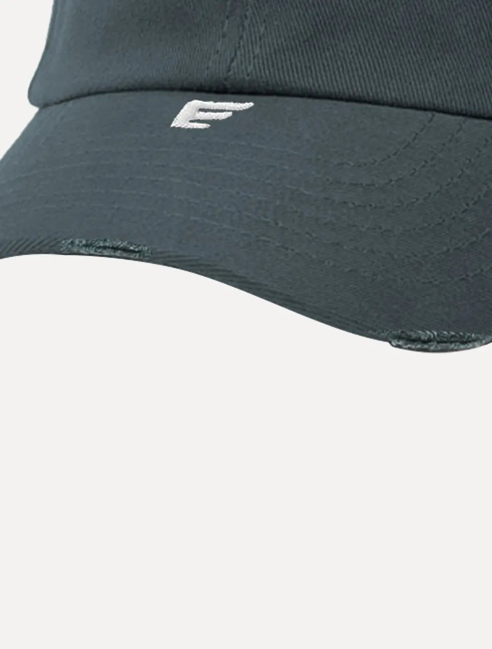 Boné Ellus Masculino Logo Aba Bordado Chumbo