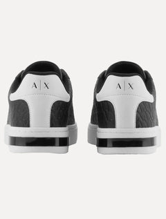 Tênis Armani Exchange Masculino London Logado Preto