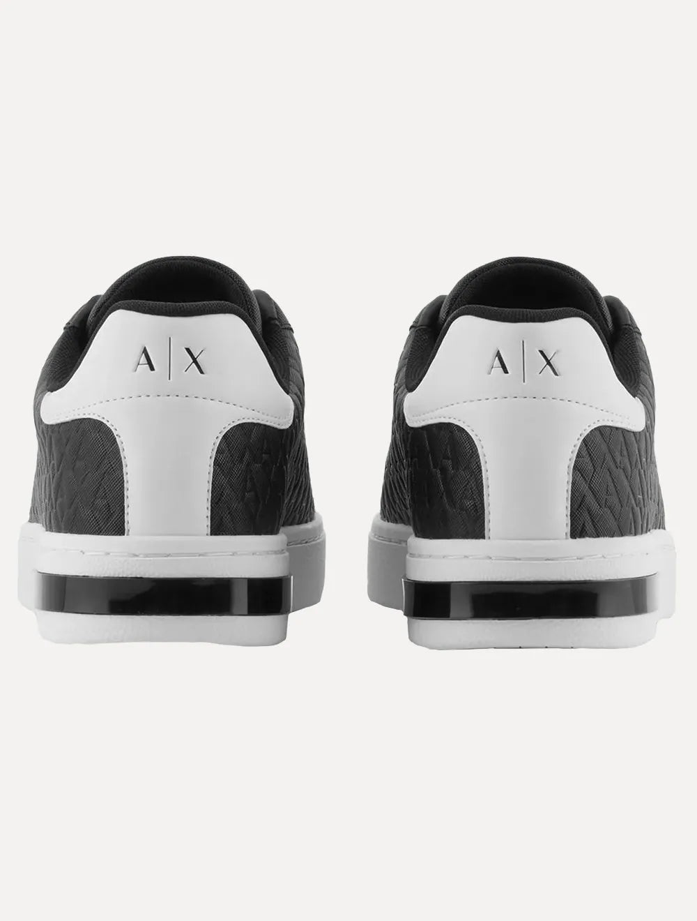 Tênis Armani Exchange Masculino London Logado Preto