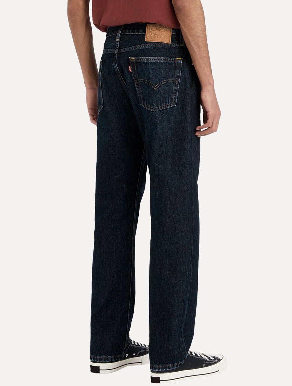 Calça Levis Jeans Masculina 555 Relaxed Straight Jeans Médio