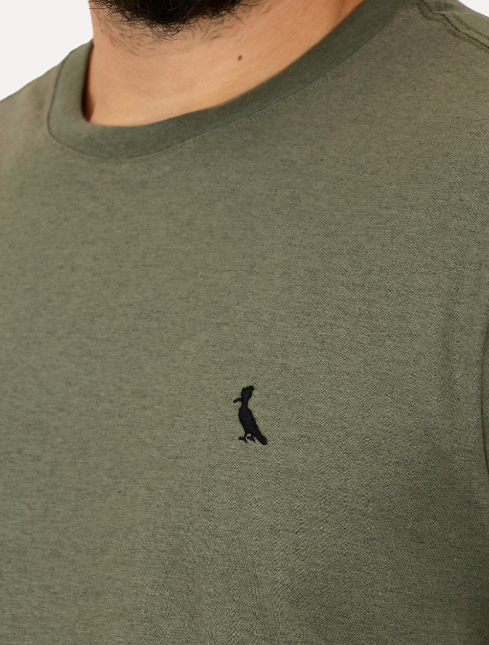 Camiseta Reserva Masculina Regular Paris Verde Militar