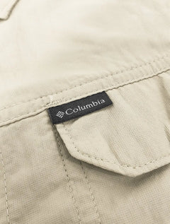 Camisa Columbia Silver Ridge II Fossil Cáqui Claro