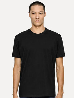 Camiseta K&J Black Masculina Slim Pima Cotton Premium Preta