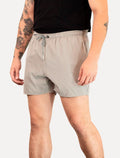 Short Reserva Masculino D'Água Beachwear Liso Basico Lateral Cinza