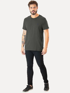 Camiseta Reserva Masculina Basic Navy Woodpecker Grafite
