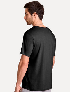 Camiseta John John Masculina Regular Fit Light Transfer Preto