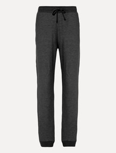 Calça Calvin Klein Jeans Masculina Moletom Side New Logo Grafite Mescla