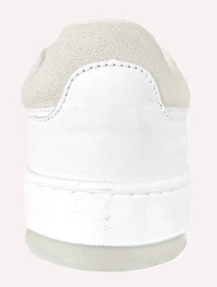 Tênis Calvin Klein Jeans Masculino Couro Sash Logo Basico Branco
