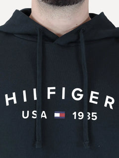 Moletom Tommy Hilfiger Masculino Fathers Day Hoodie Azul Marinho