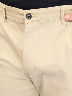 Calça Tommy Hilfiger Masculina de Sarja Brooklyn Creme