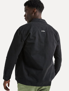 Camisa Tommy Jeans Masculina Regular Essential Solid Pocket Preta
