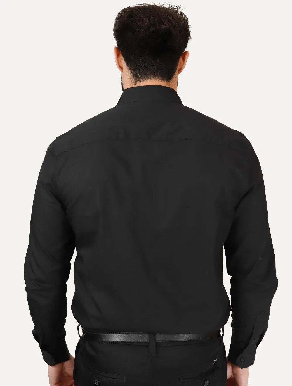 Camisa Calvin Klein Jeans Masculina Regular Plain Grey CK Logo Preta