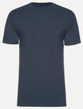 Camiseta Reserva Masculina Super Slim C-Neck Azul Marinho