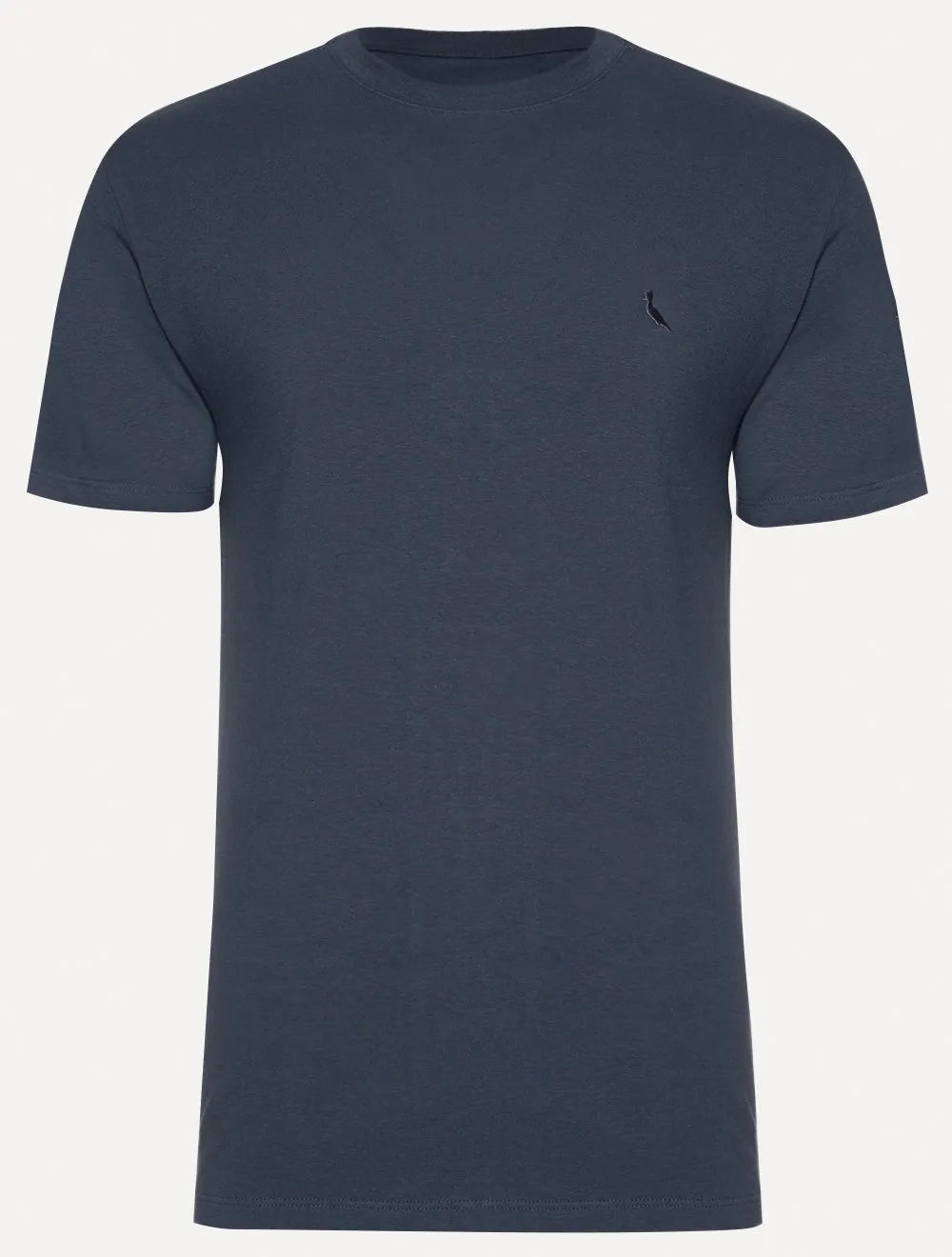 Camiseta Reserva Masculina Super Slim C-Neck Azul Marinho