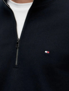 Moletom Tommy Hilfiger Masculino Essential Terry New Half Zip Azul Marinho