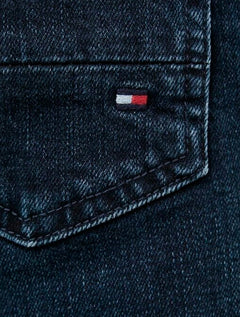 Calça Tommy Hilfiger Jeans Masculina Slim Bleecker Azul Dark
