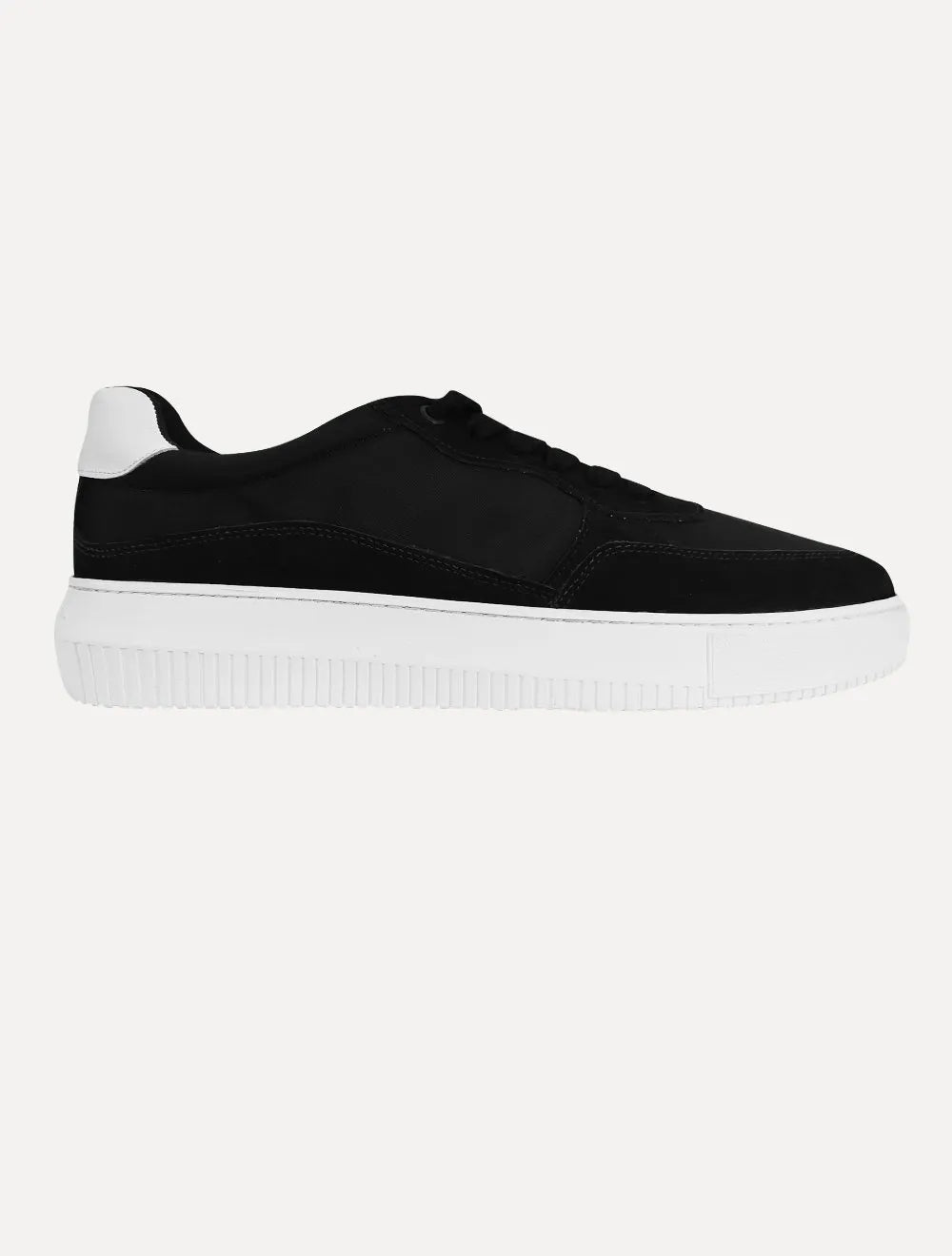 Tênis Calvin Klein Jeans Masculino CKJ Palito Side CK Nylon Preto