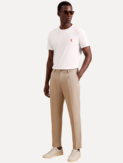 Camiseta Reserva Masculina Regular Notificação Off White
