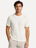 Camiseta Dudalina Masculina Cotton Flex Off White