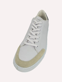 Tênis Nautica Masculino SL Couro Azul Marinho/Branco