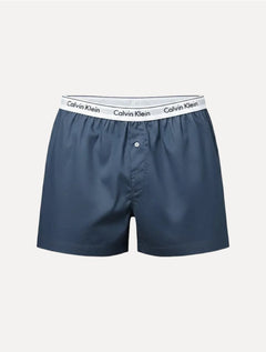 Cueca Calvin Klein Samba Canção Tricoline Azul Claro