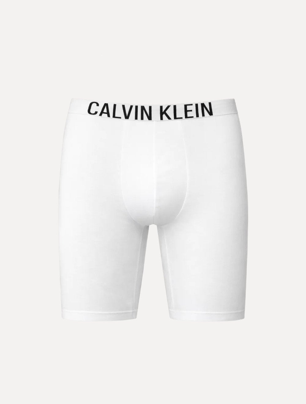 Cueca Calvin Klein Long Boxer Intense Power Seamless Eco Branca