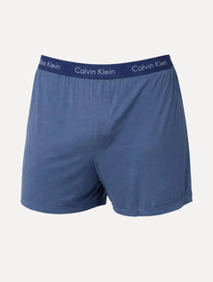 Cueca Calvin Klein Samba Canção Modal Logo Navy Azul Médio 1UN