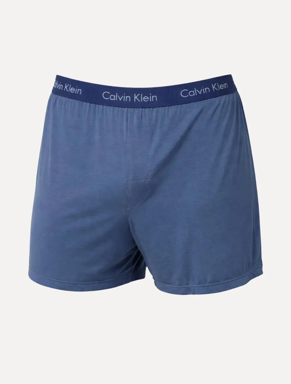 Cueca Calvin Klein Samba Canção Modal Logo Navy Azul Médio 1UN