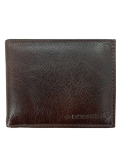 Carteira Dudalina Masculina Couro New Logo Marrom