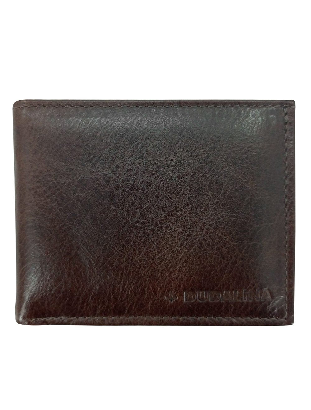 Carteira Dudalina Masculina Couro New Logo Marrom