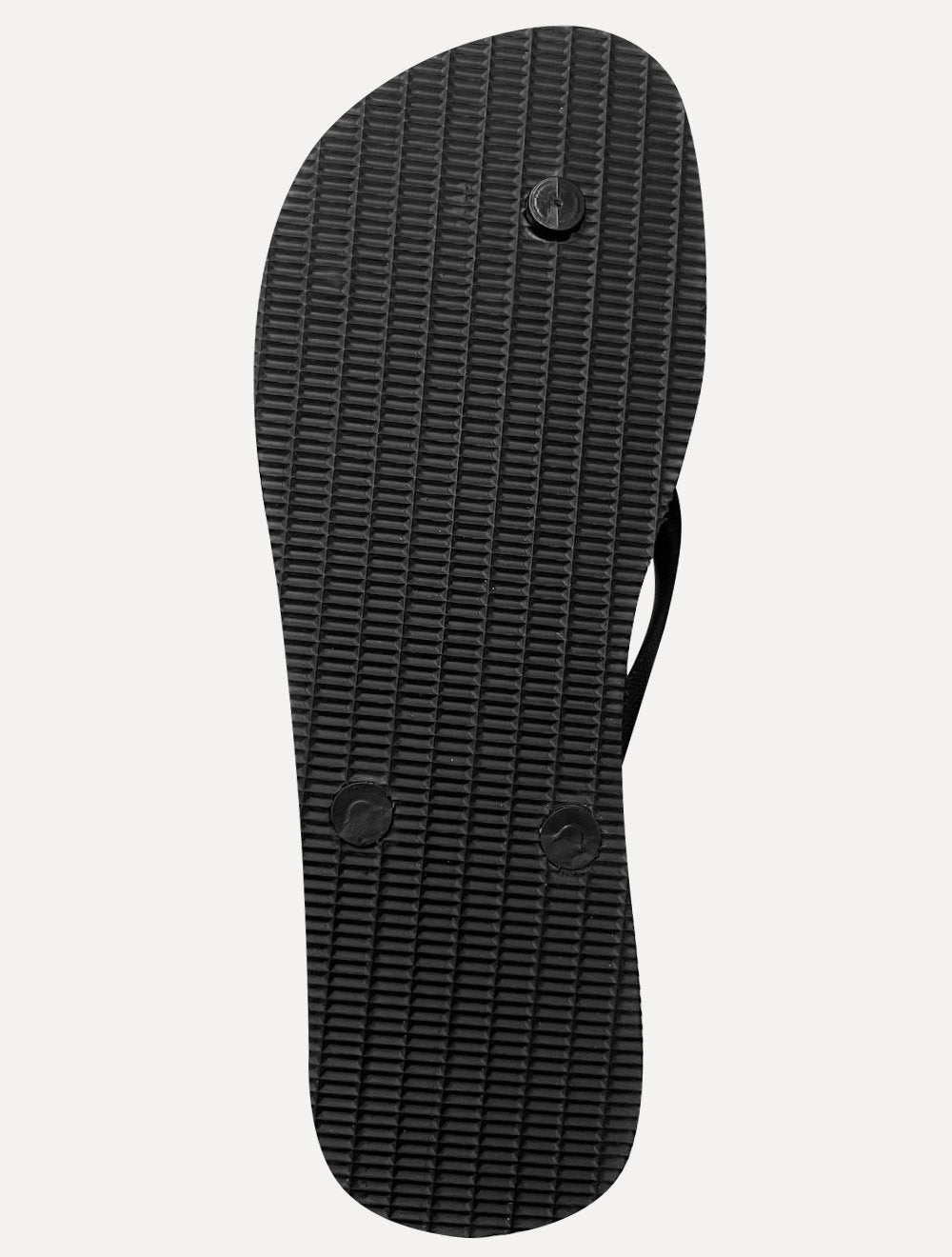 Chinelo Tommy Hilfiger Silk Flag Black & White Logo Beach Rubber Preto