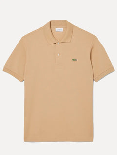 Polo Lacoste Masculina L.12.12 Cáqui Claro