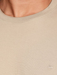 Kit Camisetas Aramis | Masculina Basic Lisa Amêndoa/Preta