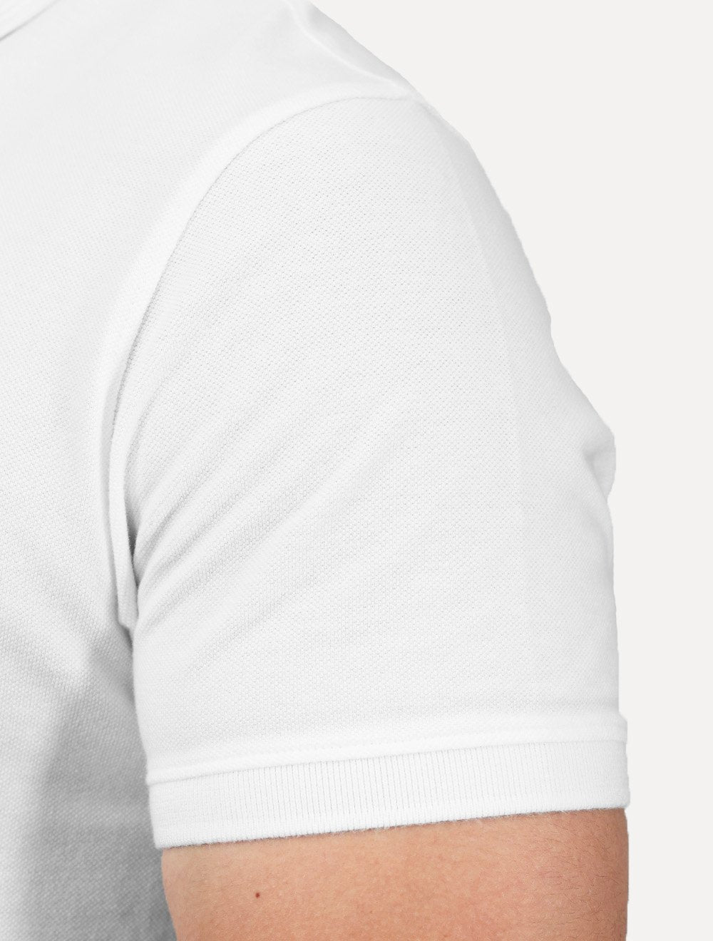 Polo Levis Housemark Standard Mono Logo Branca