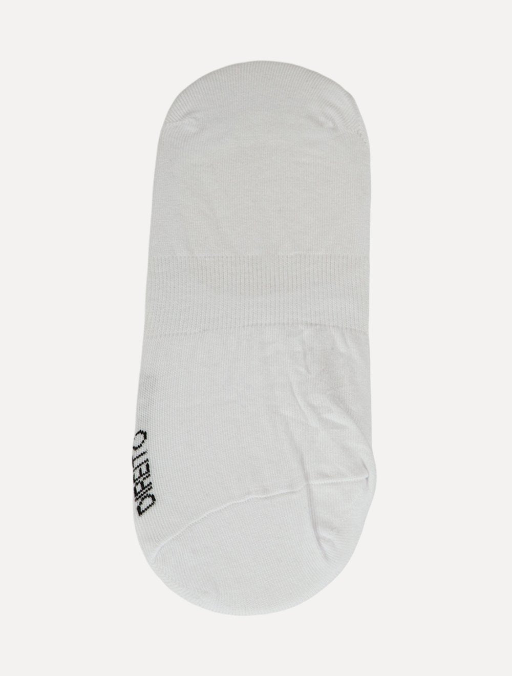 Meia Reserva Masculina Invisível Pica-Pau Bordado Branca